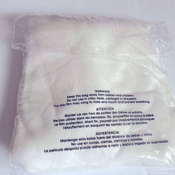 Threads 4 Thought Triblend White Long Sleeve Raglan Sweatshirt, Size L, NWT - Picture 8 of 9